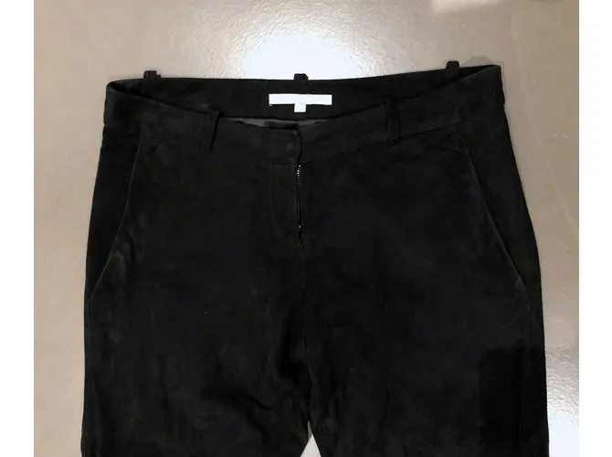 Pantalón de gamuza negro talla MAJE 34 