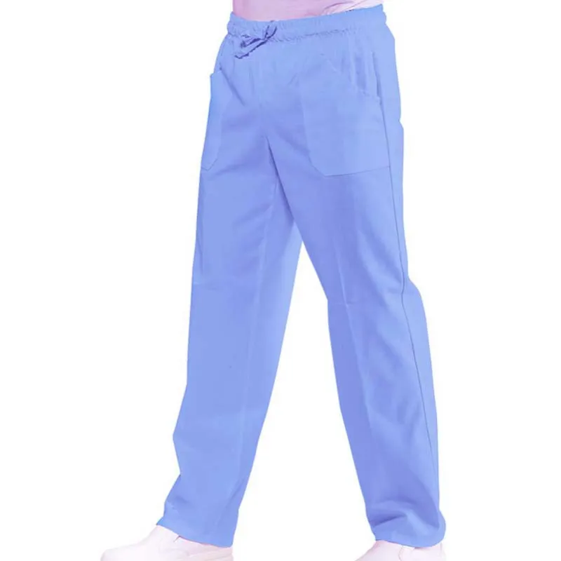 PANTALóN PIJAMA CELESTE 100% ALGODóN ISACCO  OFERTA