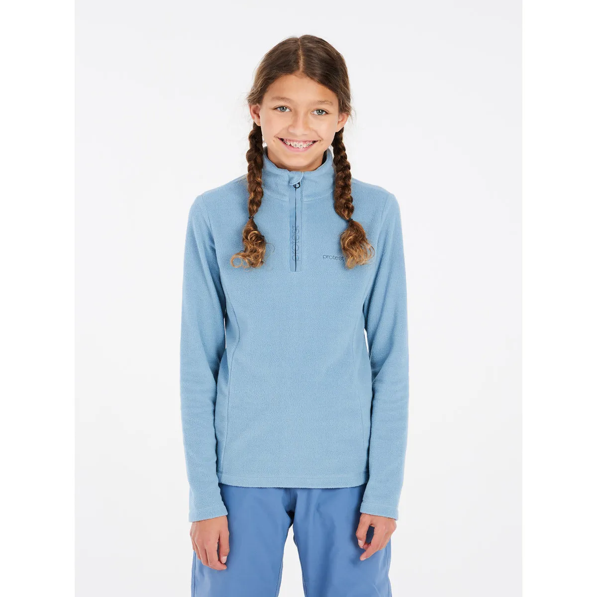 Polar  Mutey Jr 1/4 Zip Top Protest Azul