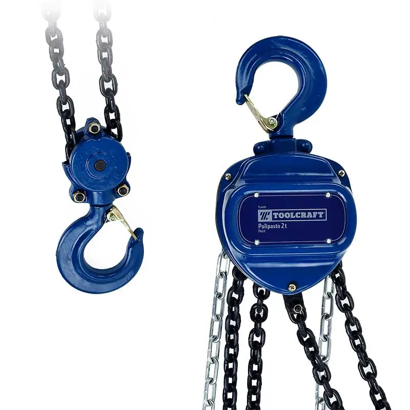 Polipasto Winch Malacate Toolcraft  MANUAL TC4403 2 T