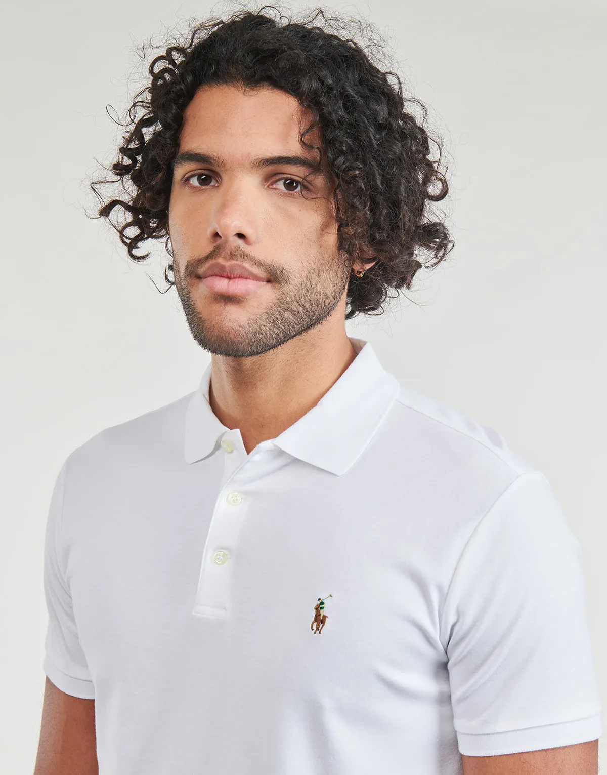 POLO COUPE DROITE EN PIMA COTON