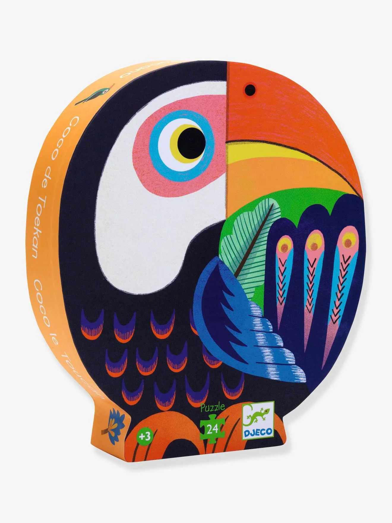 Puzzle de 24 piezas Coco el Tucán DJECO