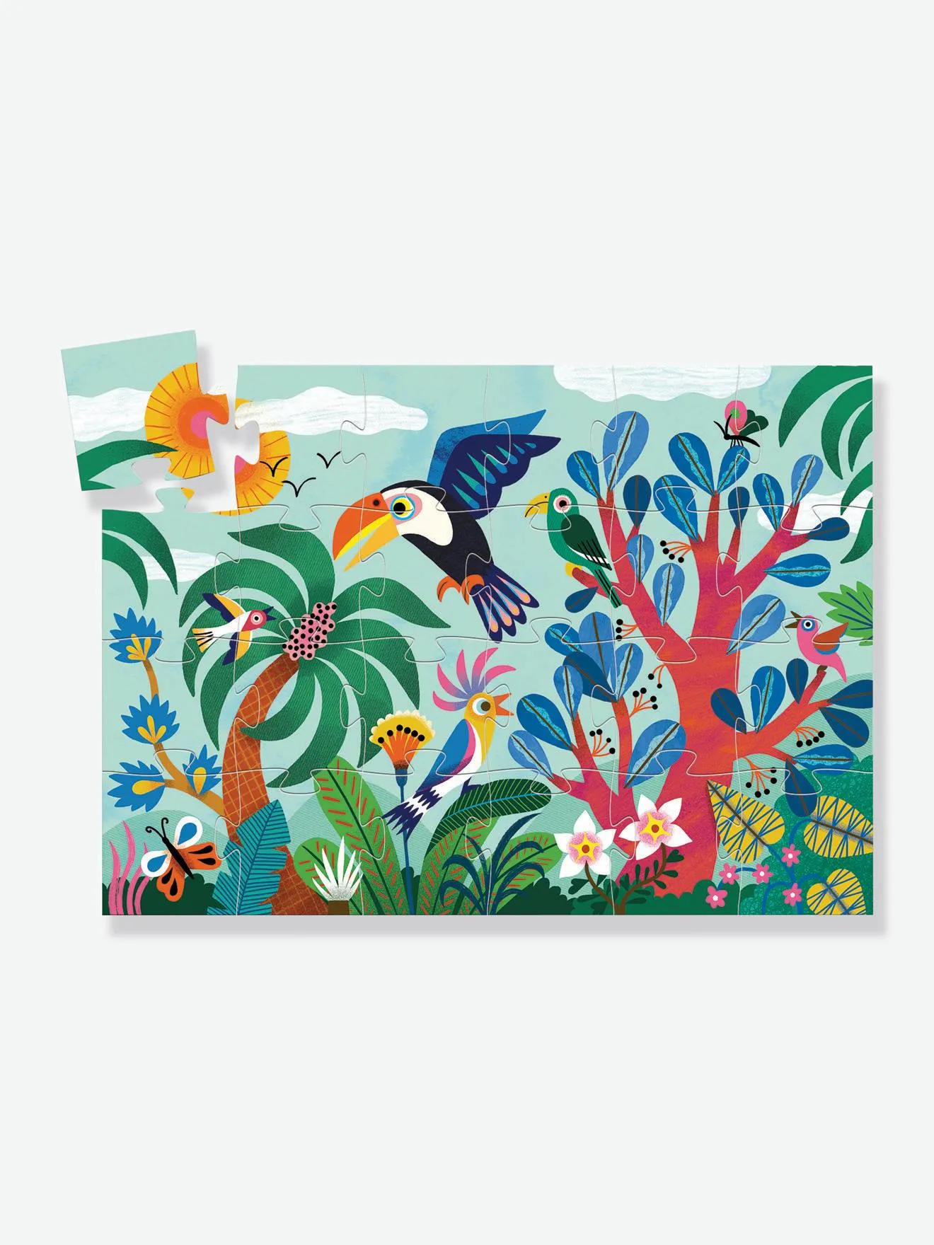 Puzzle de 24 piezas Coco el Tucán DJECO