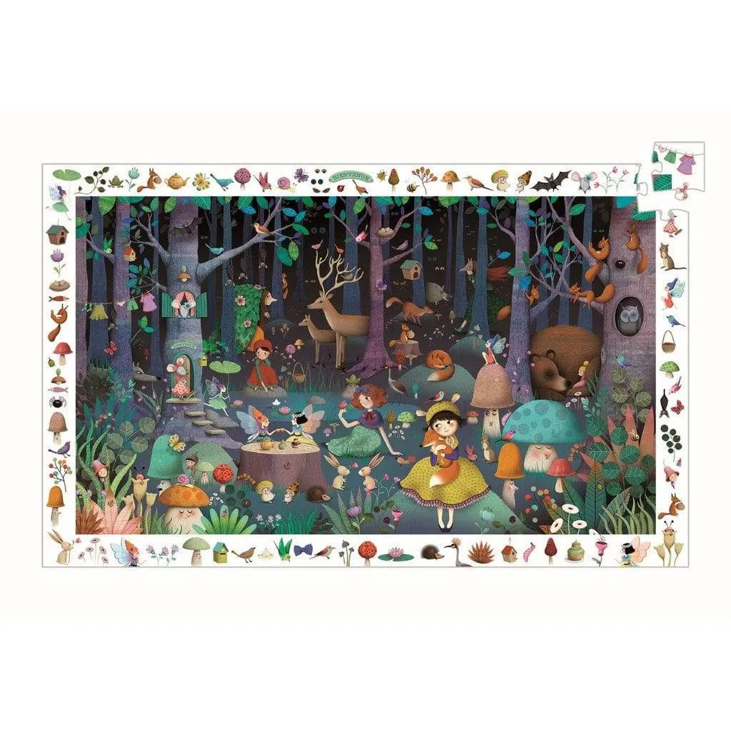 Puzzle Observación · El Bosque Encantado