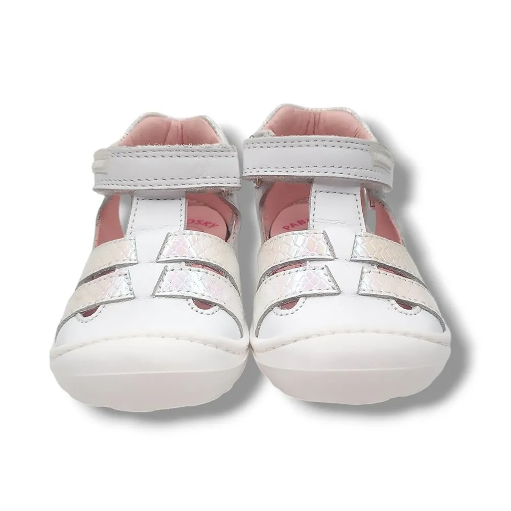Sandalia Pablosky Cerrada 023907 BLANCO CORDONETS