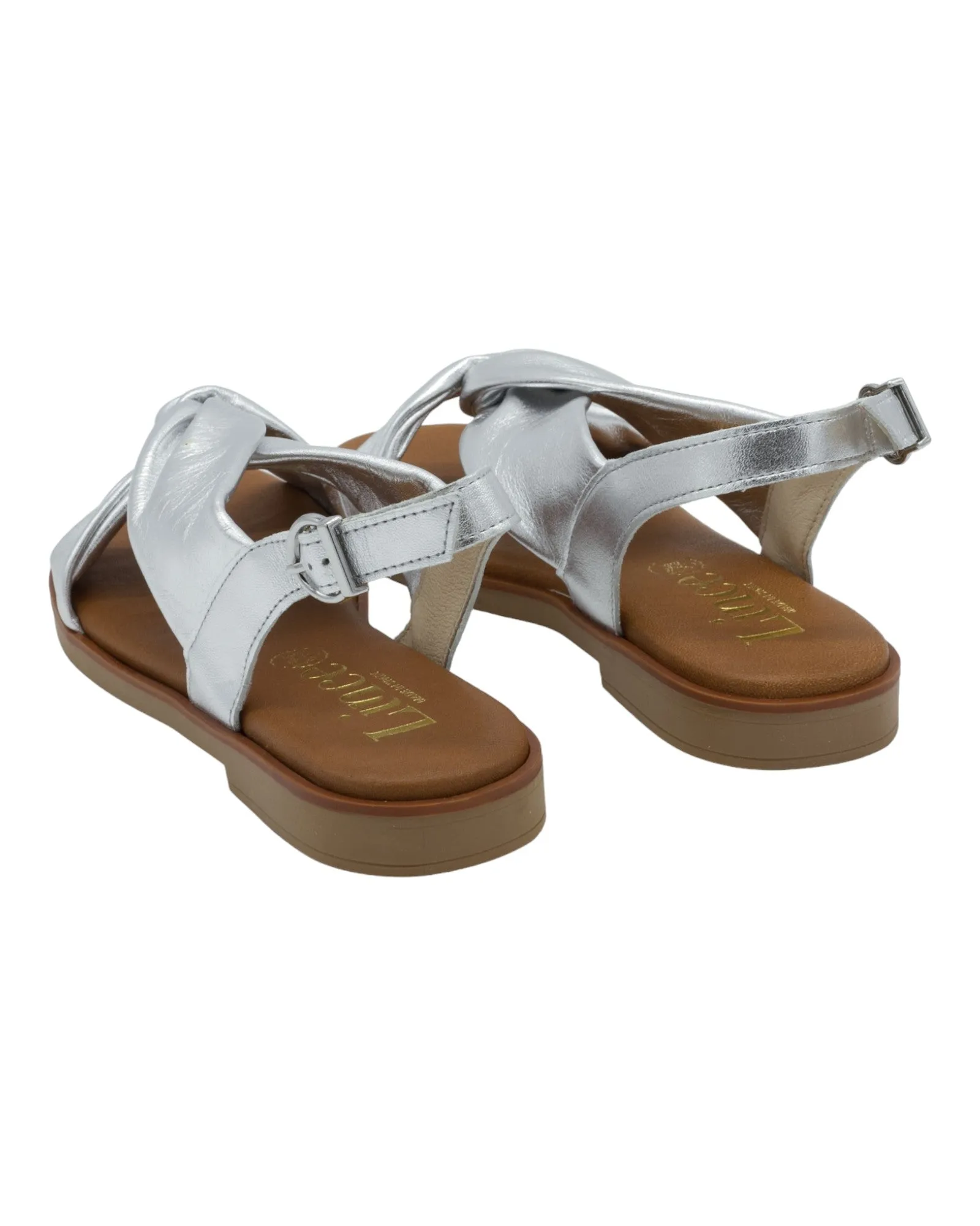 SANDALIAS DE MUJER LINCE 42751 CORFU EN PLATA
