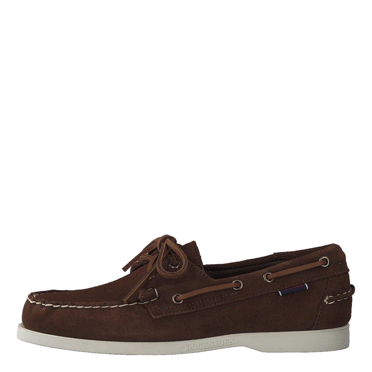 Sebago zapatos Docksides Portland Suede Dark Brown