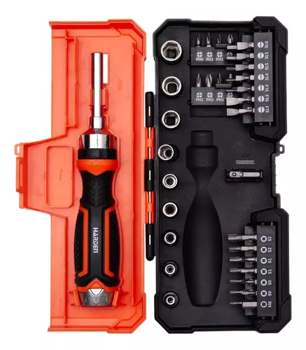 Set Destornillador Crique Puntas Tubos X47 Pz Harden 551247