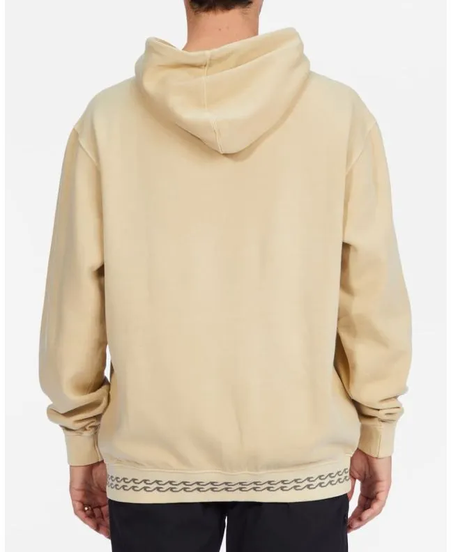 Sudadera con capucha Billabong Wave Washed Straw