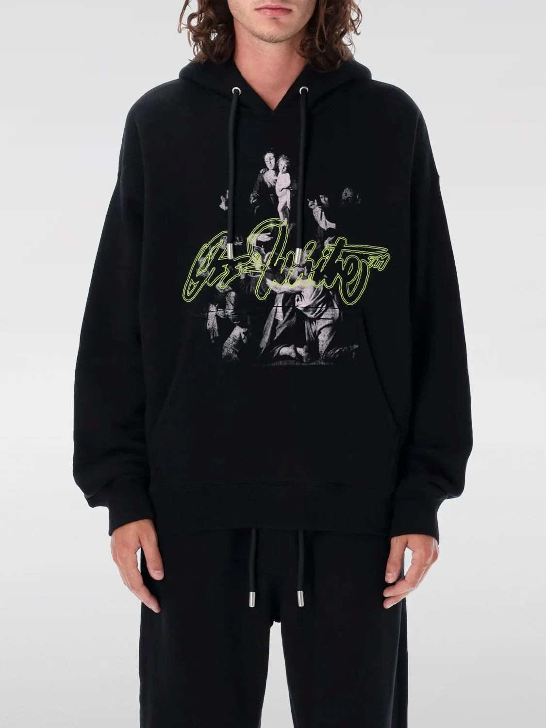 SUDADERA HOMBRE OFFWHITE