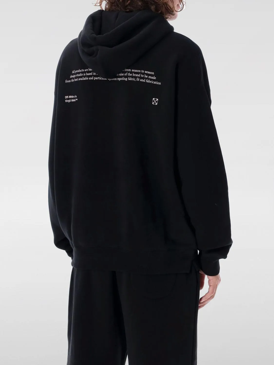 SUDADERA HOMBRE OFFWHITE