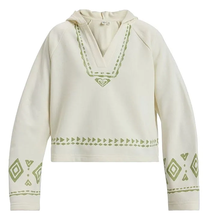SUDADERA ROXY SAND AND SKY  WBS0/EGRET  WOMEN´S