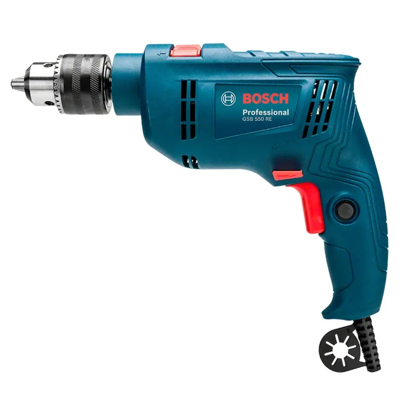 TALADRO PERCUTOR 1/2" 550W + SET DE ACCS XLINE 34 PZAS BOSCH 0615.A00.0N6000
