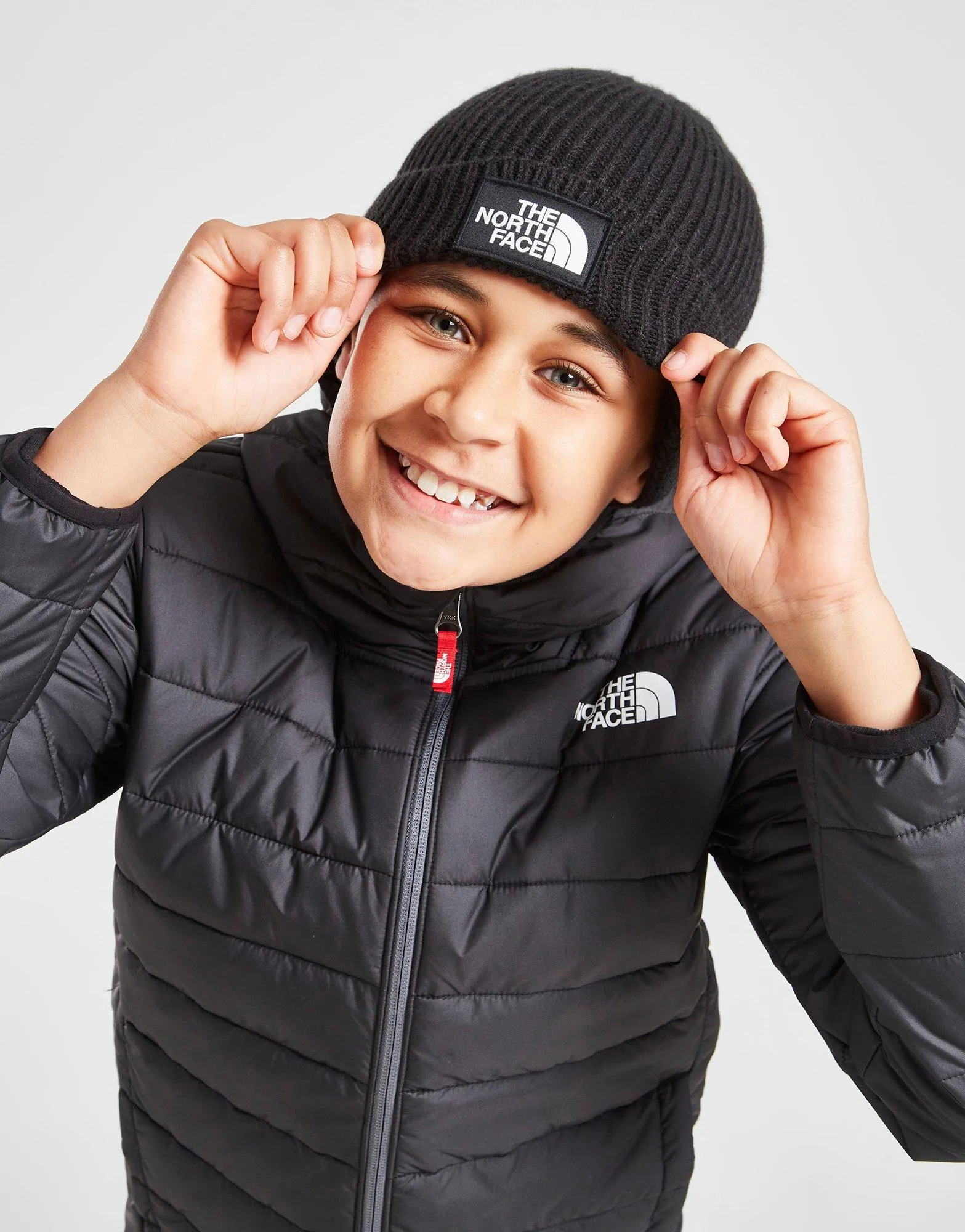 The North Face Logo gorro júnior