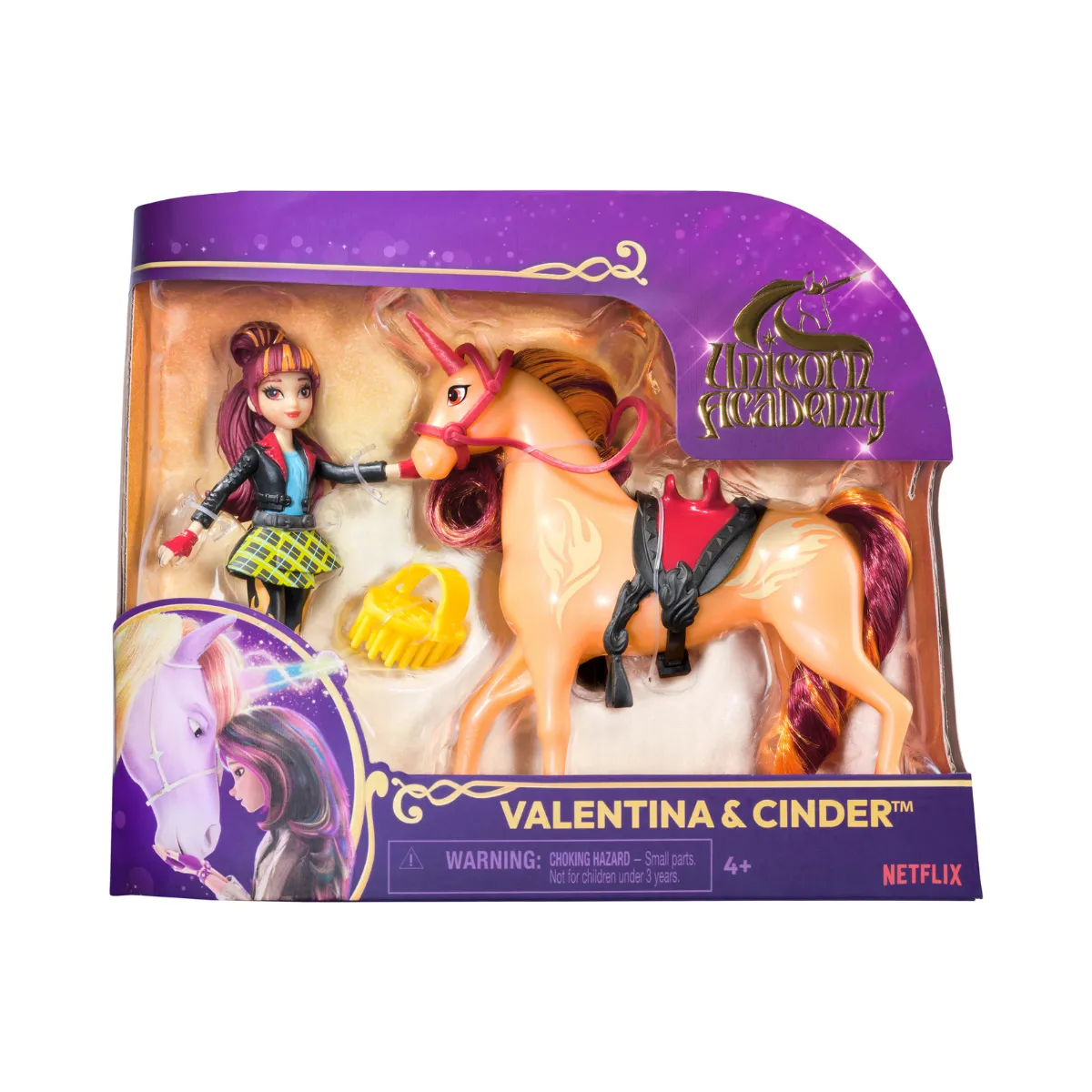 Unicorn Academy Mueca con Unicornio