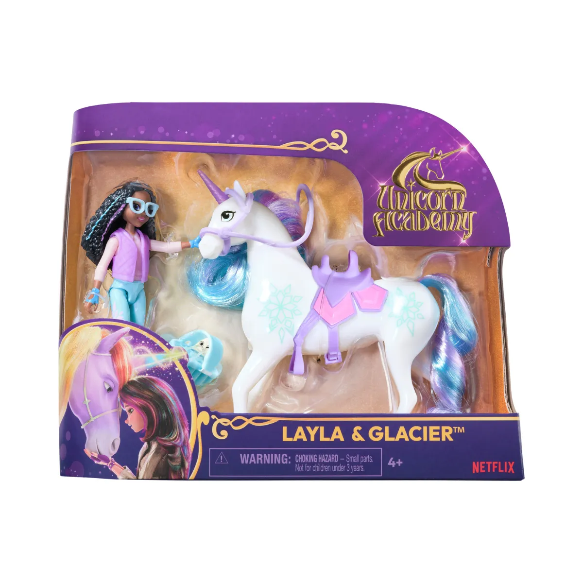 Unicorn Academy Mueca con Unicornio