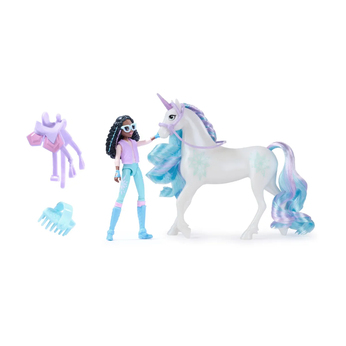 Unicorn Academy Mueca con Unicornio