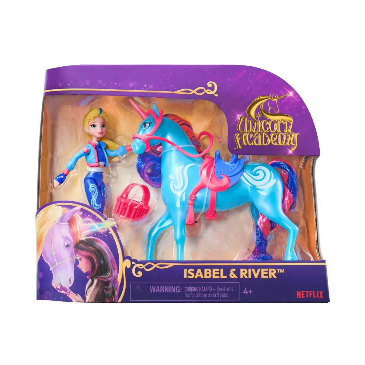 Unicorn Academy Mueca con Unicornio