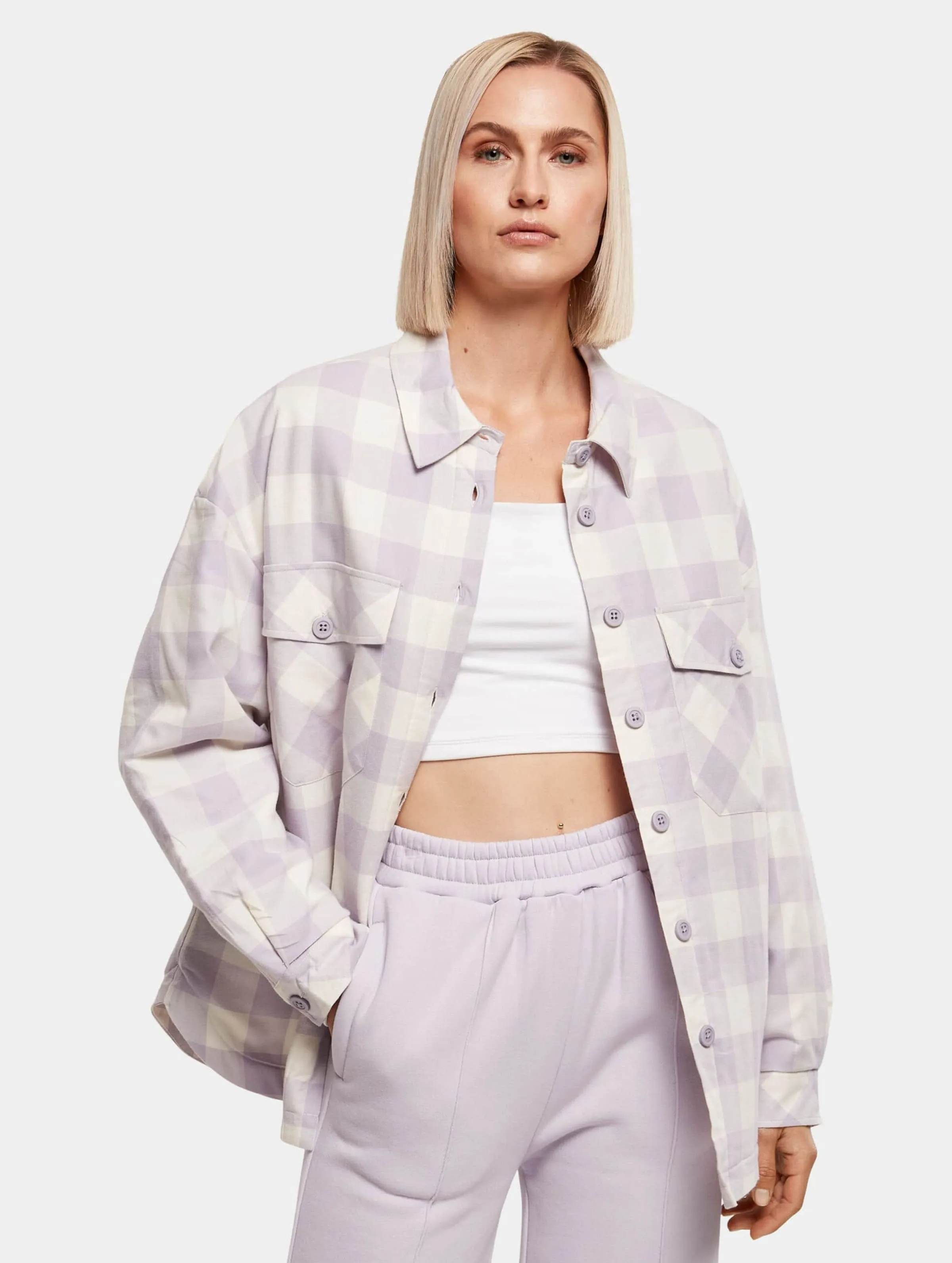 Urban Classics Ladies Flanell Padded