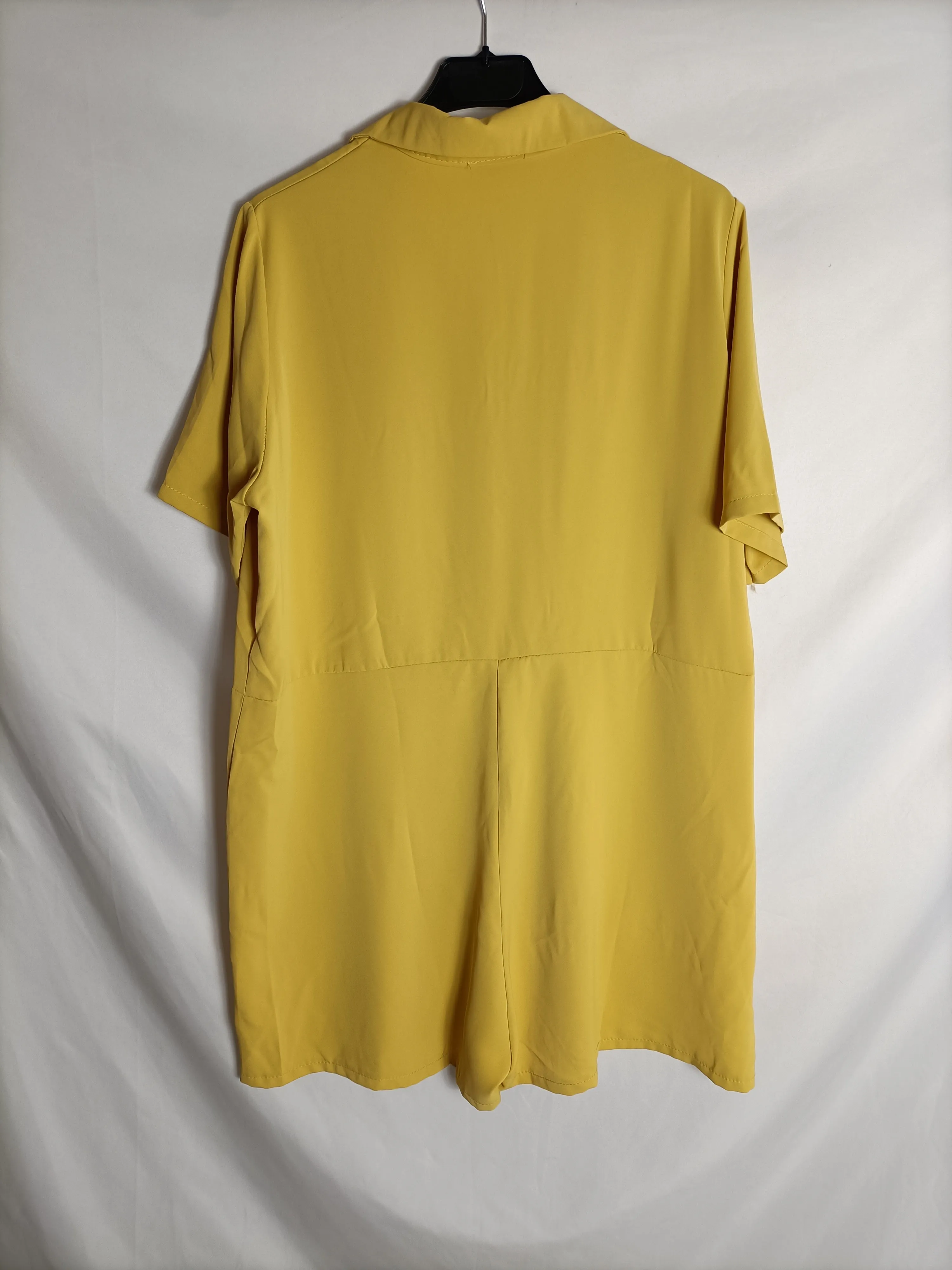 VALENTINA. Mono amarillo camisero T.L