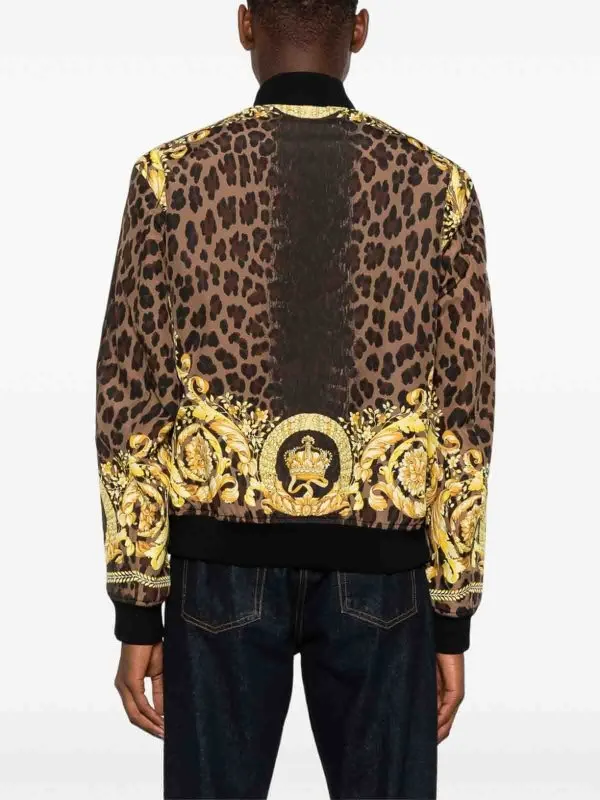 VERSACE CHAQUETA BOMBER  DORADO
