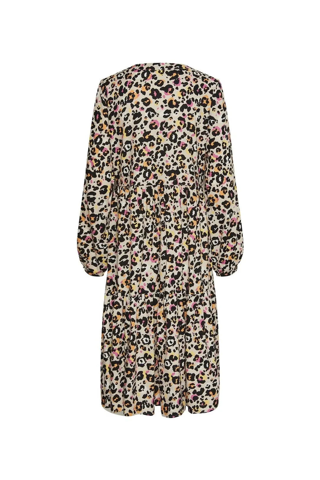VESTIDO MIDI PIECES PCARLEM ANIMAL