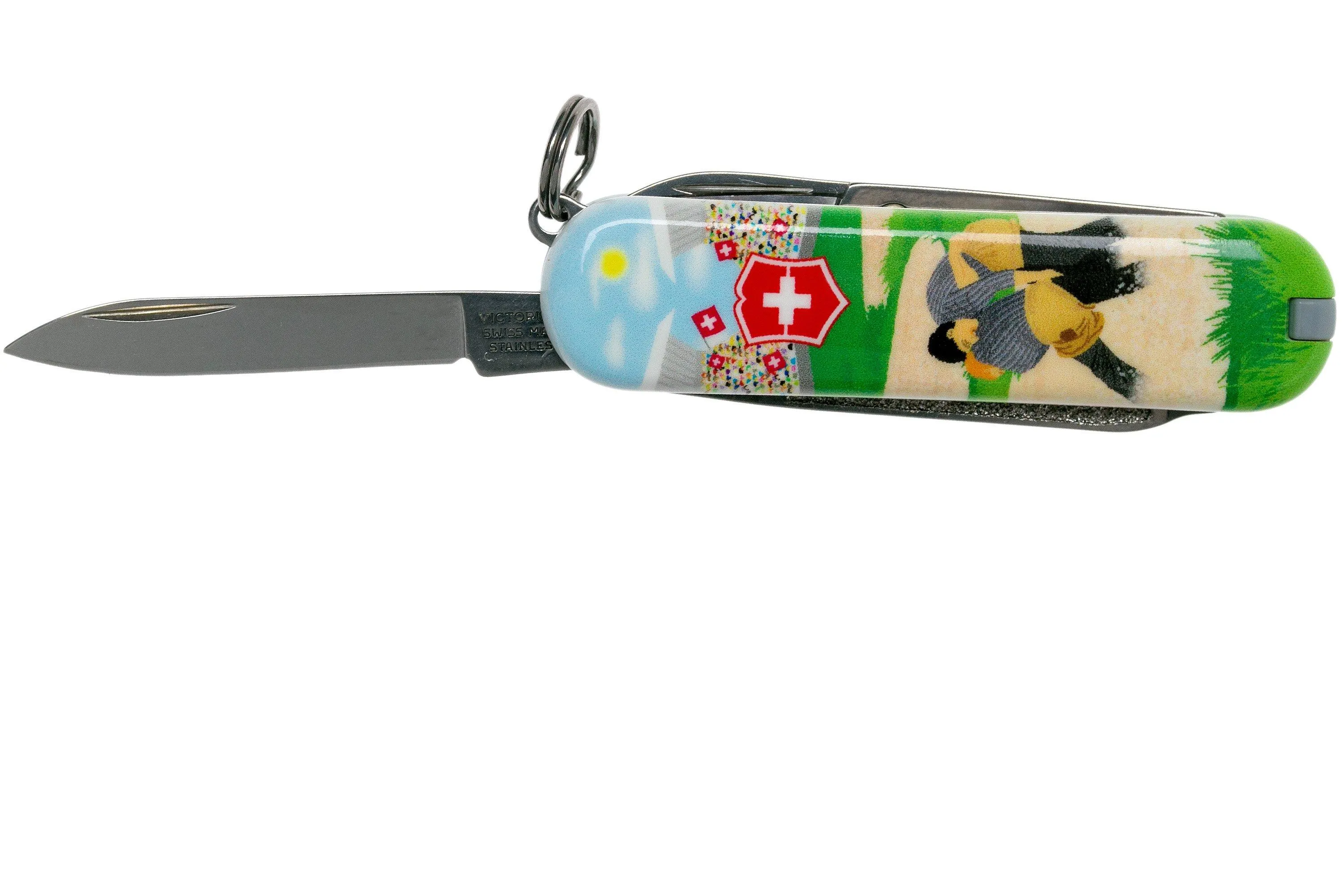 VICTORINOX CLASSIC SD SWISS WRESTLING LIMITED EDITION 2020 06223L2009 NAVAJA SUIZA