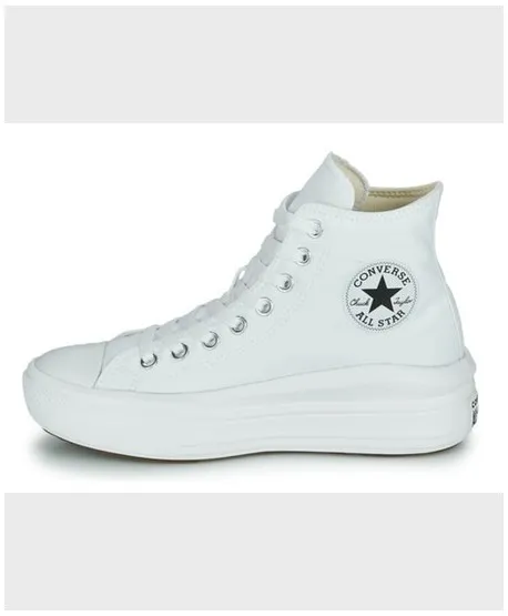 Zapatillas Botines CONVERSE Plataforma All Star Move Blanco