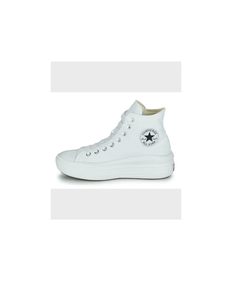 Zapatillas Botines CONVERSE Plataforma All Star Move Blanco