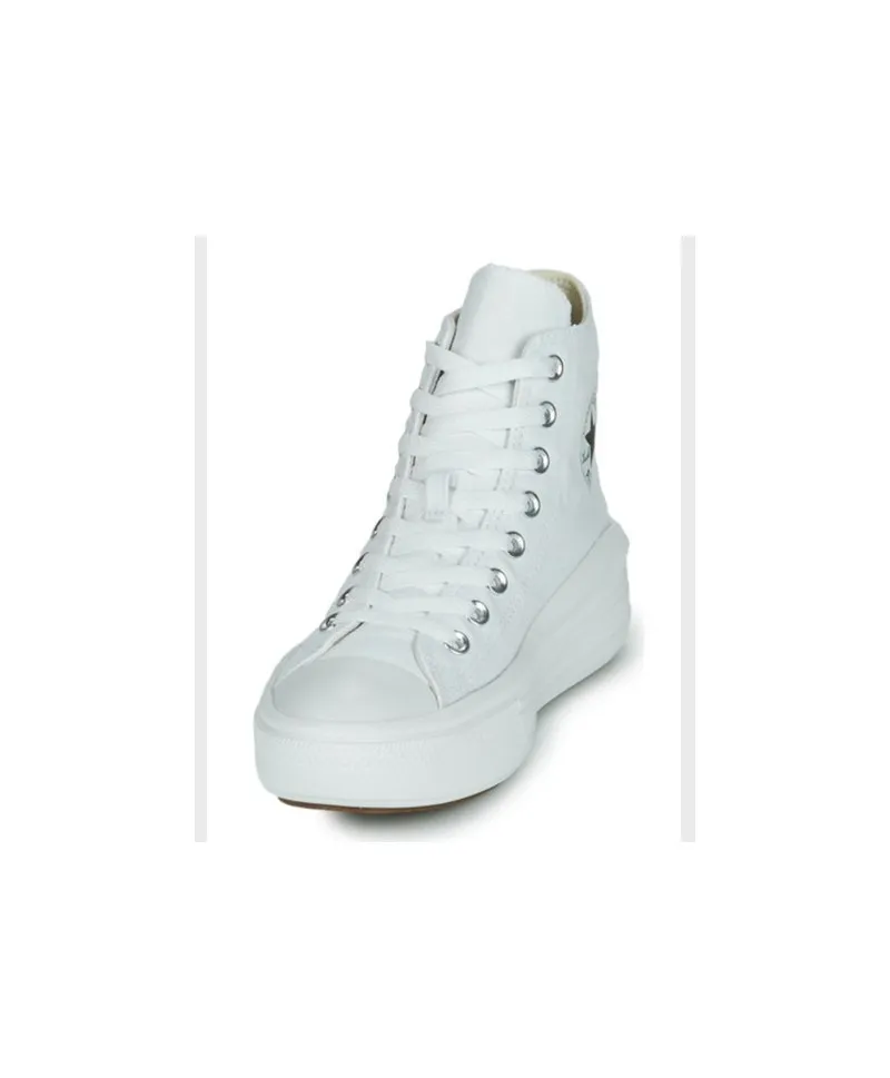 Zapatillas Botines CONVERSE Plataforma All Star Move Blanco