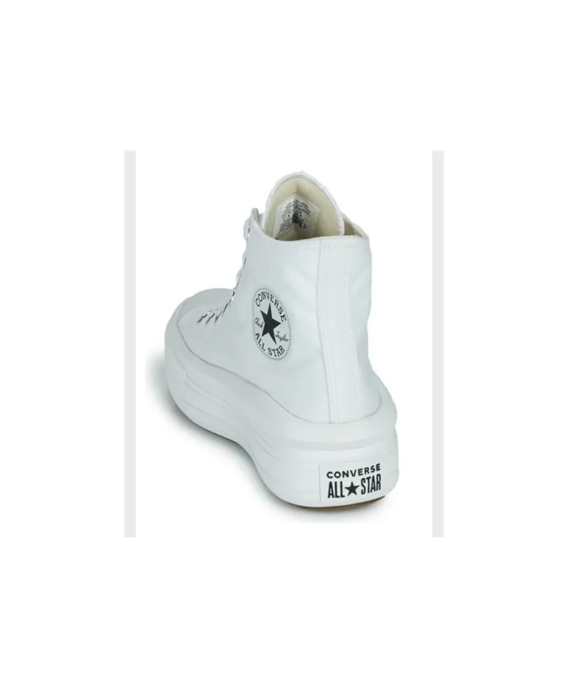 Zapatillas Botines CONVERSE Plataforma All Star Move Blanco