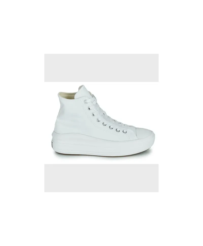 Zapatillas Botines CONVERSE Plataforma All Star Move Blanco