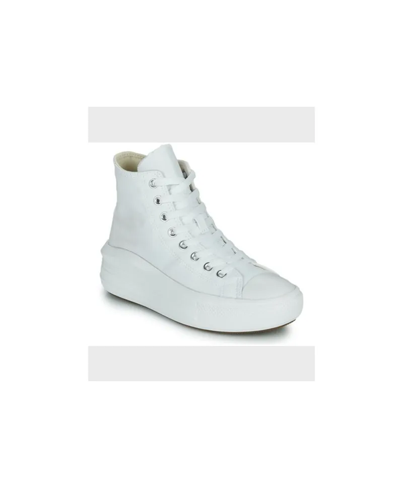 Zapatillas Botines CONVERSE Plataforma All Star Move Blanco