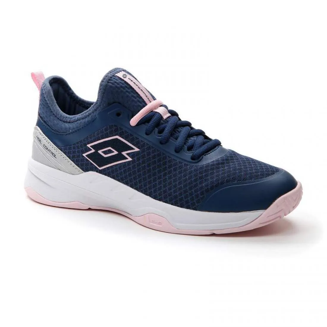 Zapatillas Lotto Mirage 500 II Azul Denim Rosa Gris Metal Mujer | Lotto