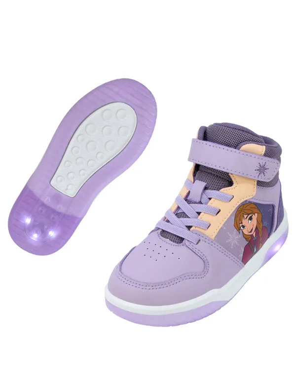 Zapato Botin Niña Frozen Luces Georgie