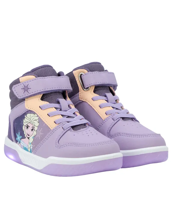 Zapato Botin Niña Frozen Luces Georgie