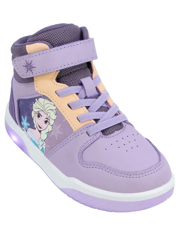 Zapato Botin Niña Frozen Luces Georgie