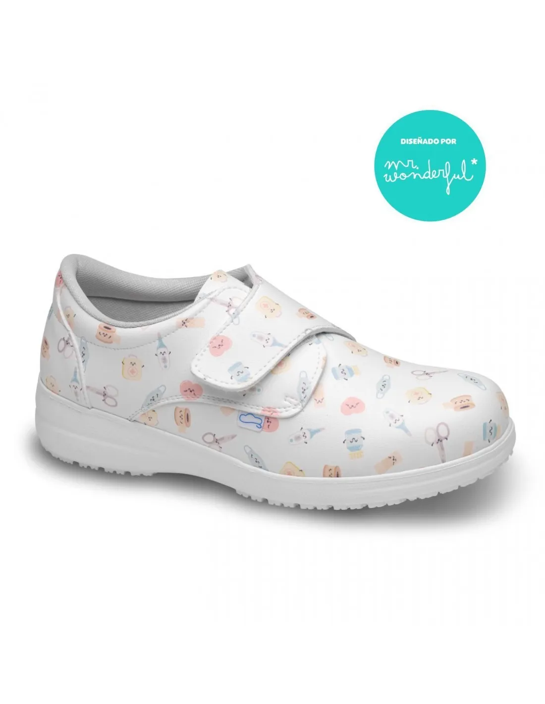 ZAPATO SANITARIO MUJER WONDERFUL FELIZ CAMINAR
