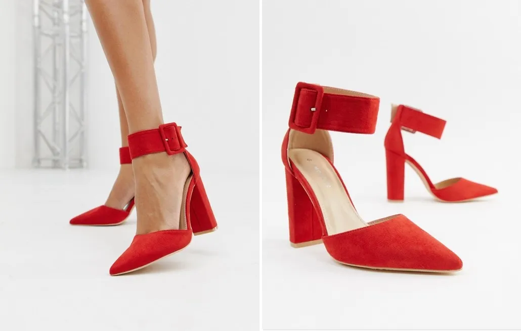 zapatos rojos
