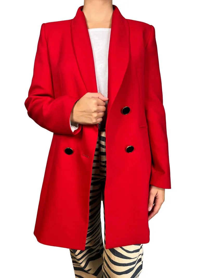 ZARA Blazer Rojo