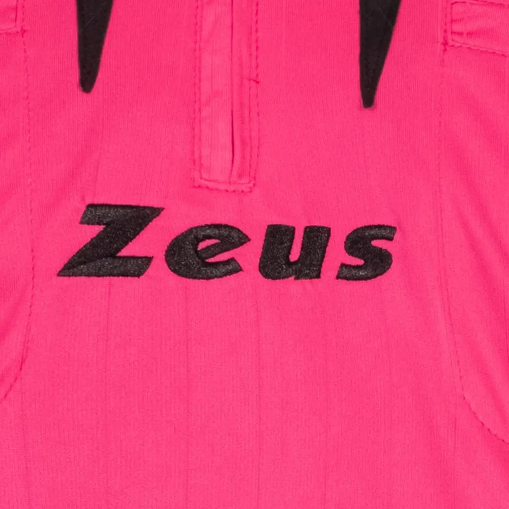 Zeus Hombre Conjunto de árbitro Camiseta con pantalón corto Fuxia